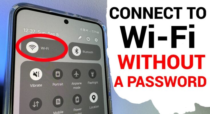 Connect Free WIFI Without Password